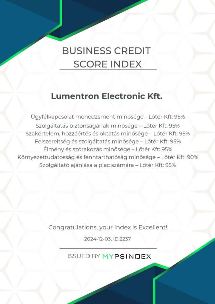 Lumentron Electroic Kft